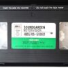 Soundgarden: Motorvision (1992) Korean VHS Video [NTSC] Korea Grunge