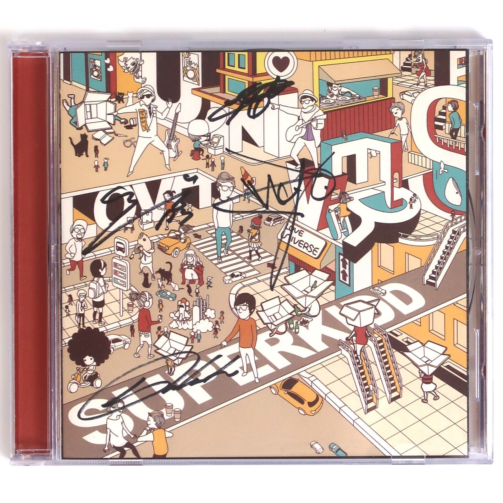 10-2601.jpg Superkidd - Love Universe Signed Autographed Single Album Promo CD 2010 K-Pop