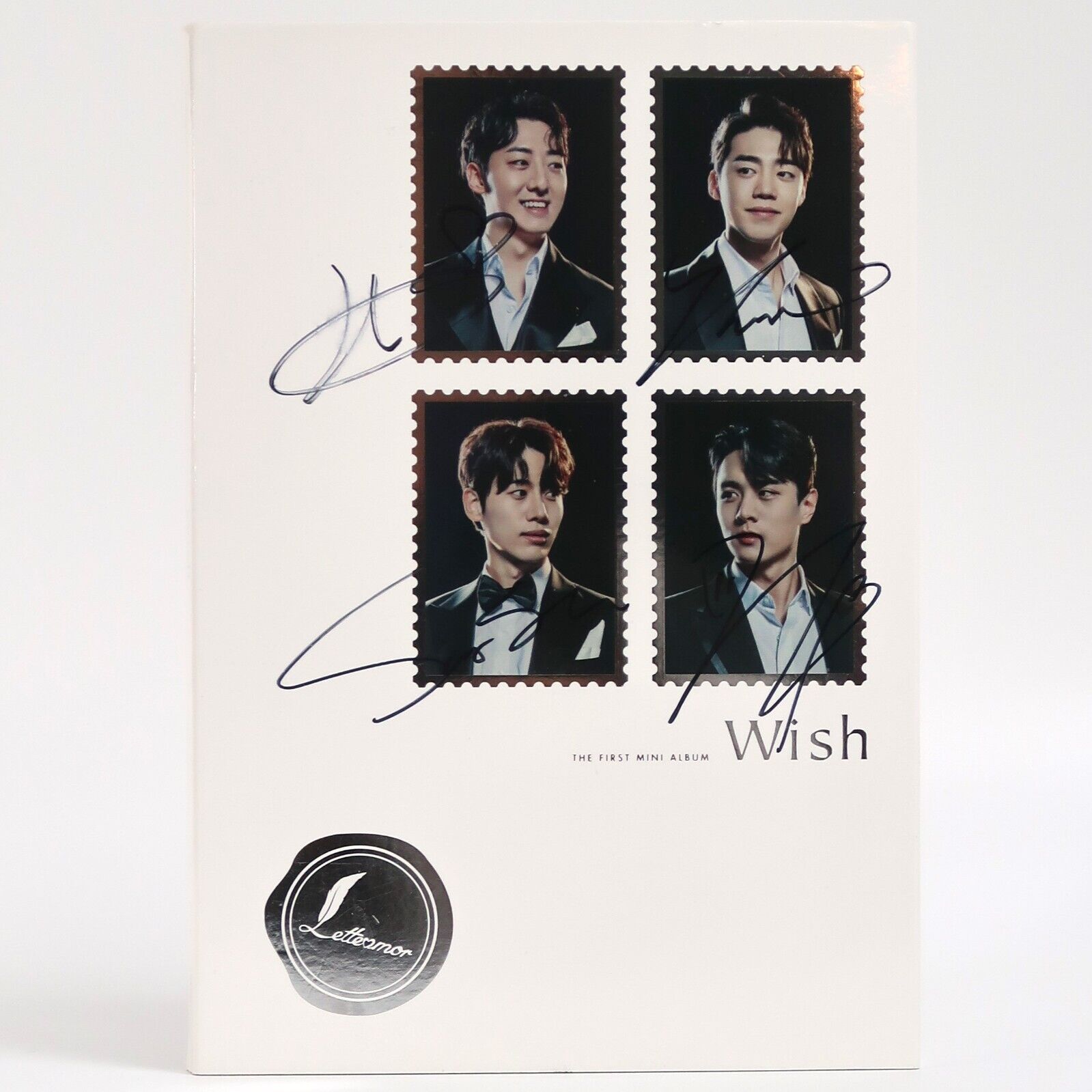 10-2711.jpg Letteamor - Wish Signed Autographed 1st Mini Album Promo CD 2021 K-Pop Korea
