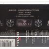 Slayer - Undisputed Attitude Korean Cassette Tape Album Korea