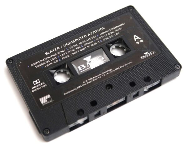 Slayer - Undisputed Attitude Korean Cassette Tape Album Korea