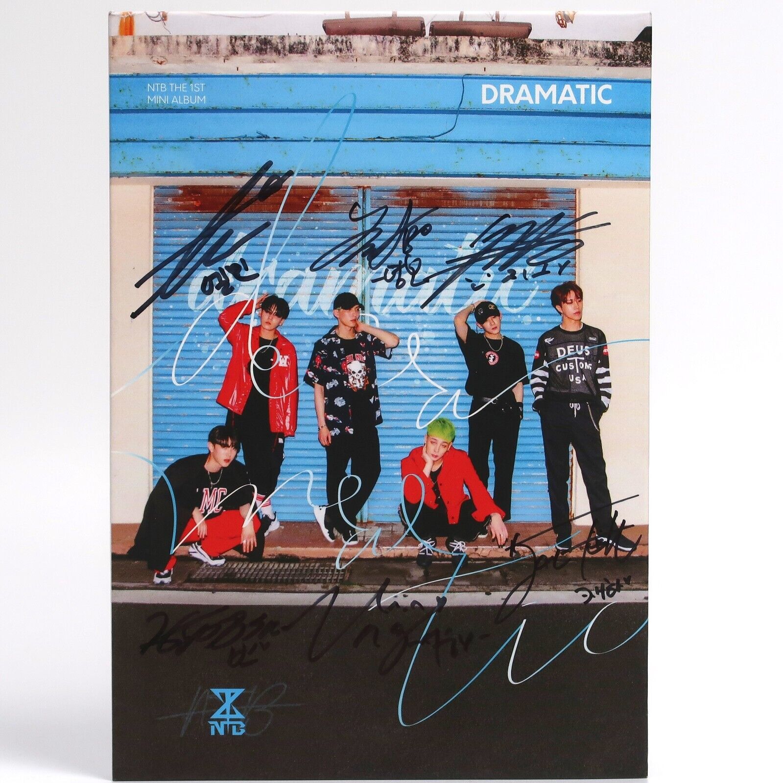 10-2965.jpg NTB - Dramatic Signed Autographed CD Mini Album Promo K-Pop 2018