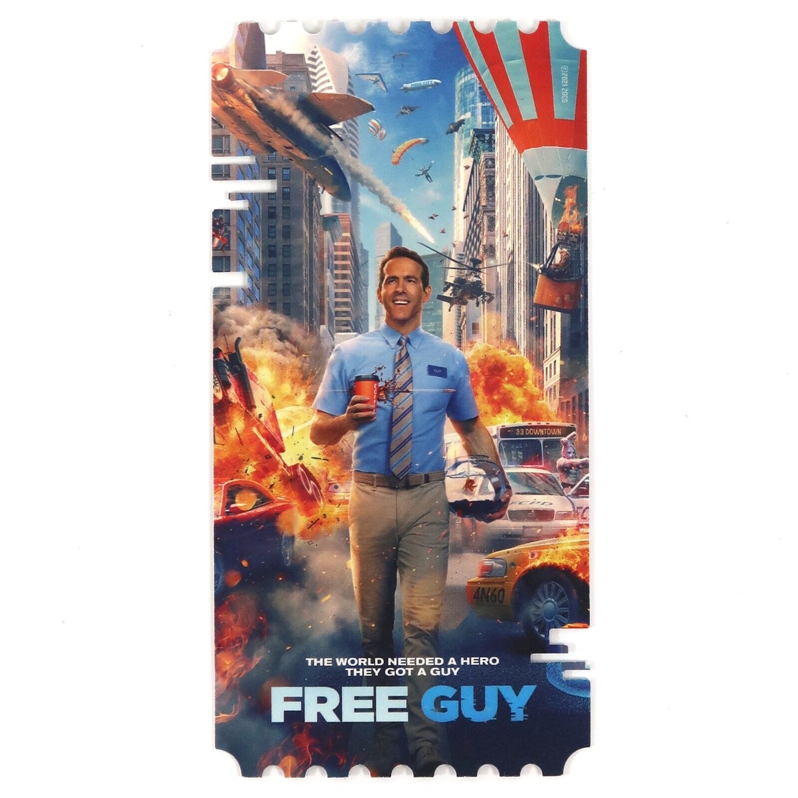 10-3061.jpg Free Guy Megabox Original Ticket Limited Korea Korean Ryan Reynolds