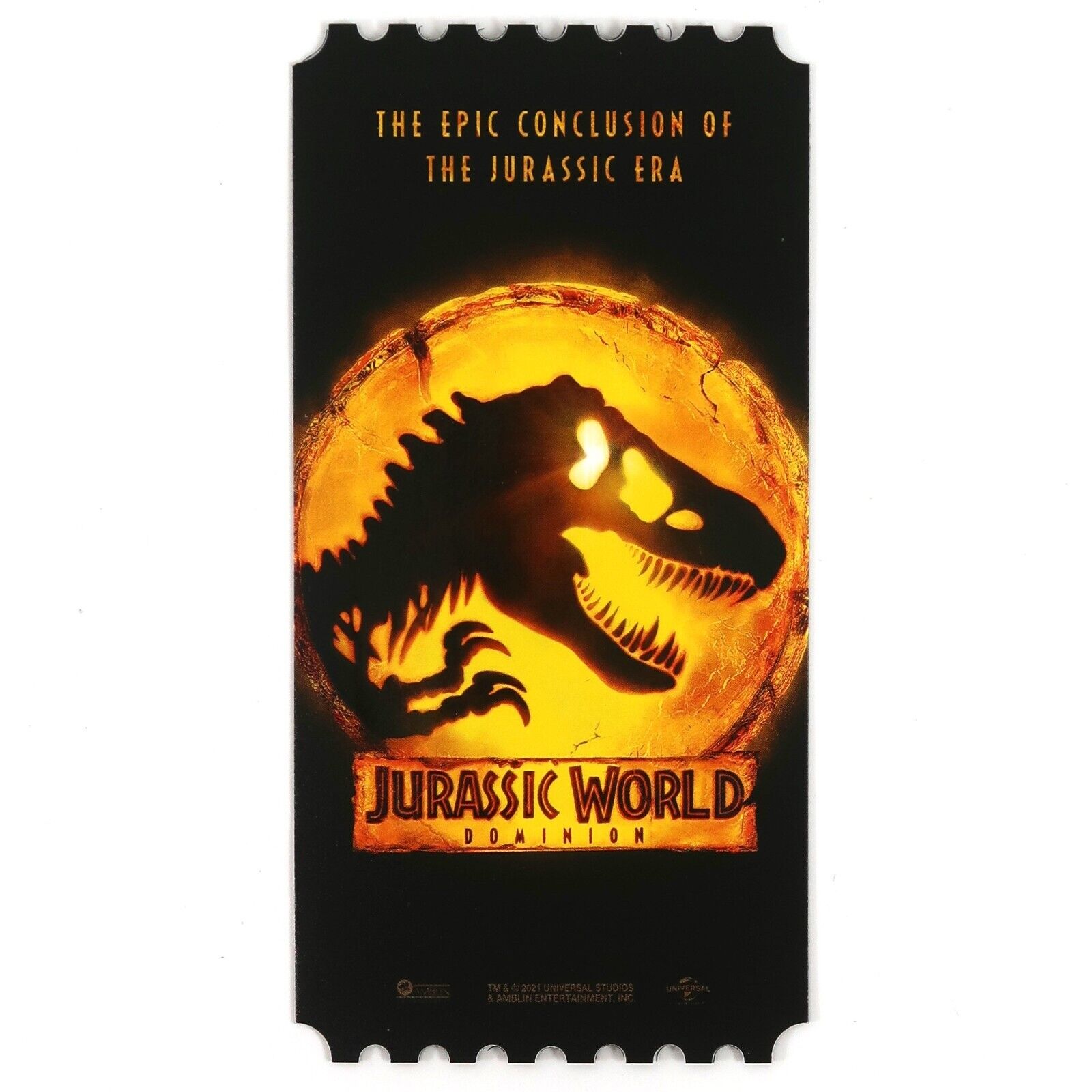 10-3071.jpg Jurassic World Dominion Megabox Original Ticket Limited Movie Theater Korea
