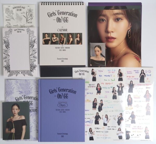 10-3120.jpg Girls' Generation 2021 Season's Greetings Official Goods Set Photocards SNSD