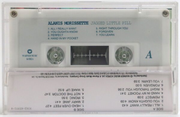 Alanis Morissette - Jagged Little Pill Album Korean Cassette Tape Korea