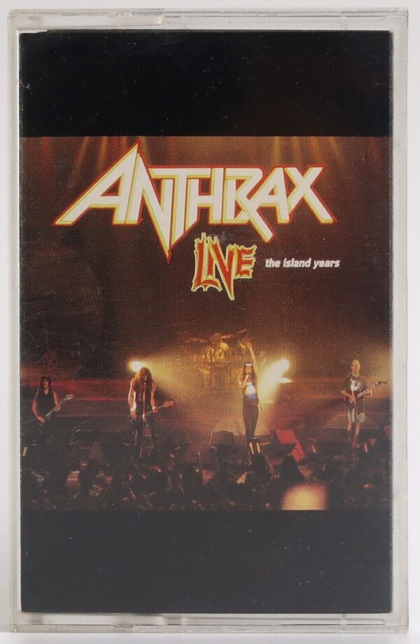 Anthrax - Live The Island Years Album Korean Cassette Tape Korea