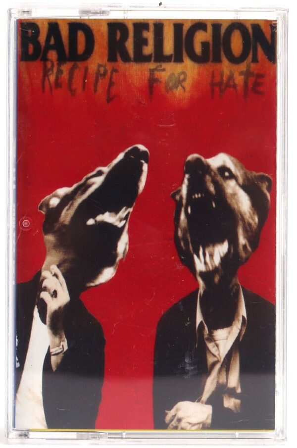 Bad Religion - Recipe For Hate Album Korean Cassette Tape Korea