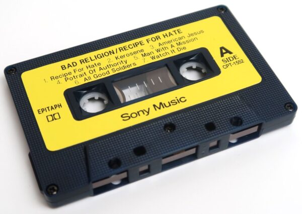 Bad Religion - Recipe For Hate Album Korean Cassette Tape Korea