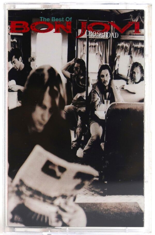 Bon Jovi - Cross Road / The Best Of Album Korean Cassette Tape Korea