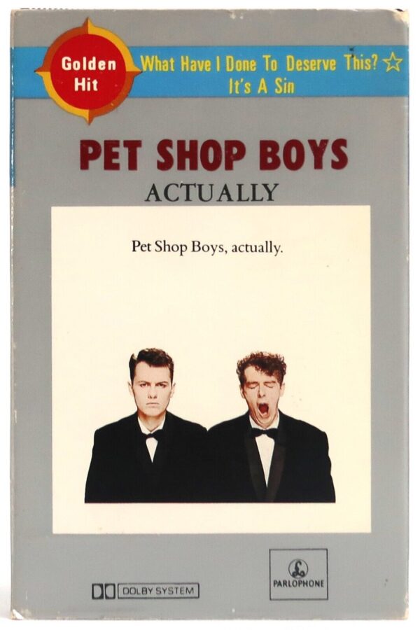 Pet Shop Boys - Actually Korean Cassette Tape Korea