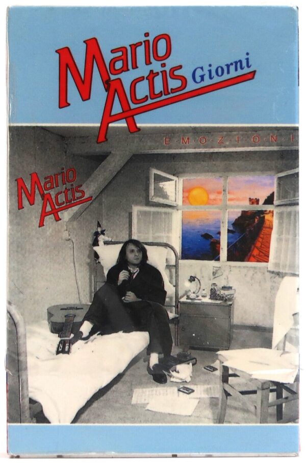 10-3699.jpg Mario Actis - Emozioni Korean Cassette Tape Korea Giorni