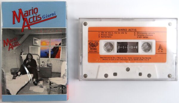 10-3706.jpg Mario Actis - Emozioni Korean Cassette Tape Korea Giorni