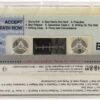 Accept - Death Row Album Korean Cassette Tape Korea