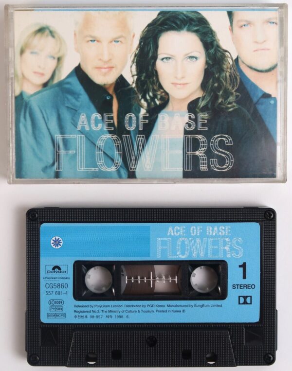 Ace of Base - Flowers Album Korean Cassette Tape Korea