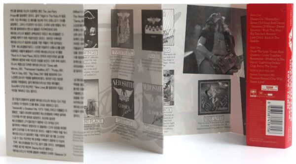 10-3768.jpg Aerosmith - Greatest Hits 1973-1988 Album Korean Cassette Tape Korea