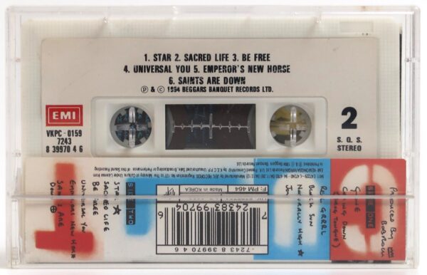 The Cult - The Cult Album Korean Cassette Tape Korea