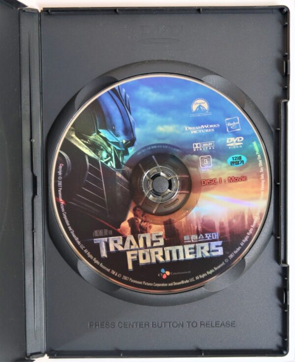 Transformers (2007) Korean DVD [Region 3] Korea