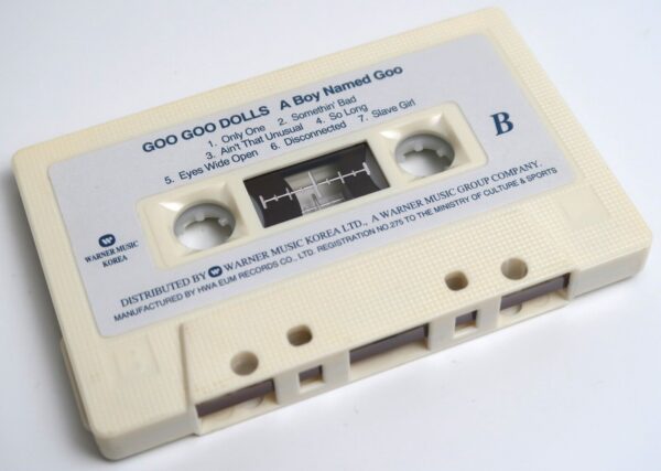 Goo Goo Dolls - A Boy Named Goo Korean Cassette Tape Korea
