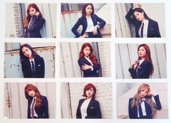 10-4345.jpg Twice Photo Set 9 Pieces 2017 K-Pop Rare Twiceland Once Begins