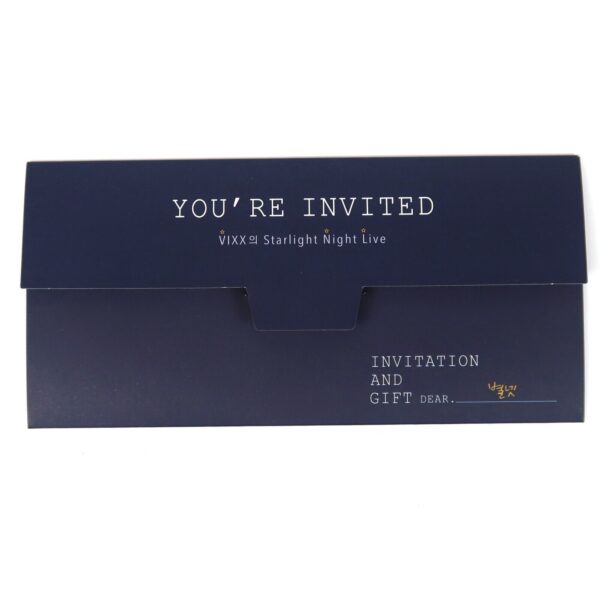 10-4354.jpg Vixx Starlight Night Live VNL Invitation And Gift Official Goods Card 2017