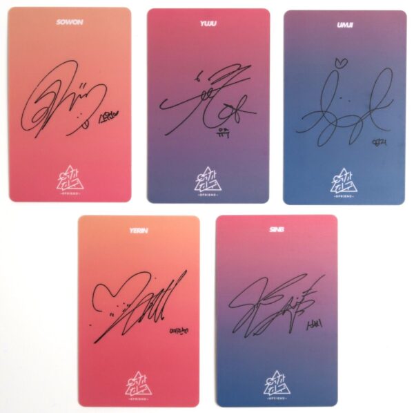GFRIEND Gmarket Gift Card Photocard PC Fever Season 2019