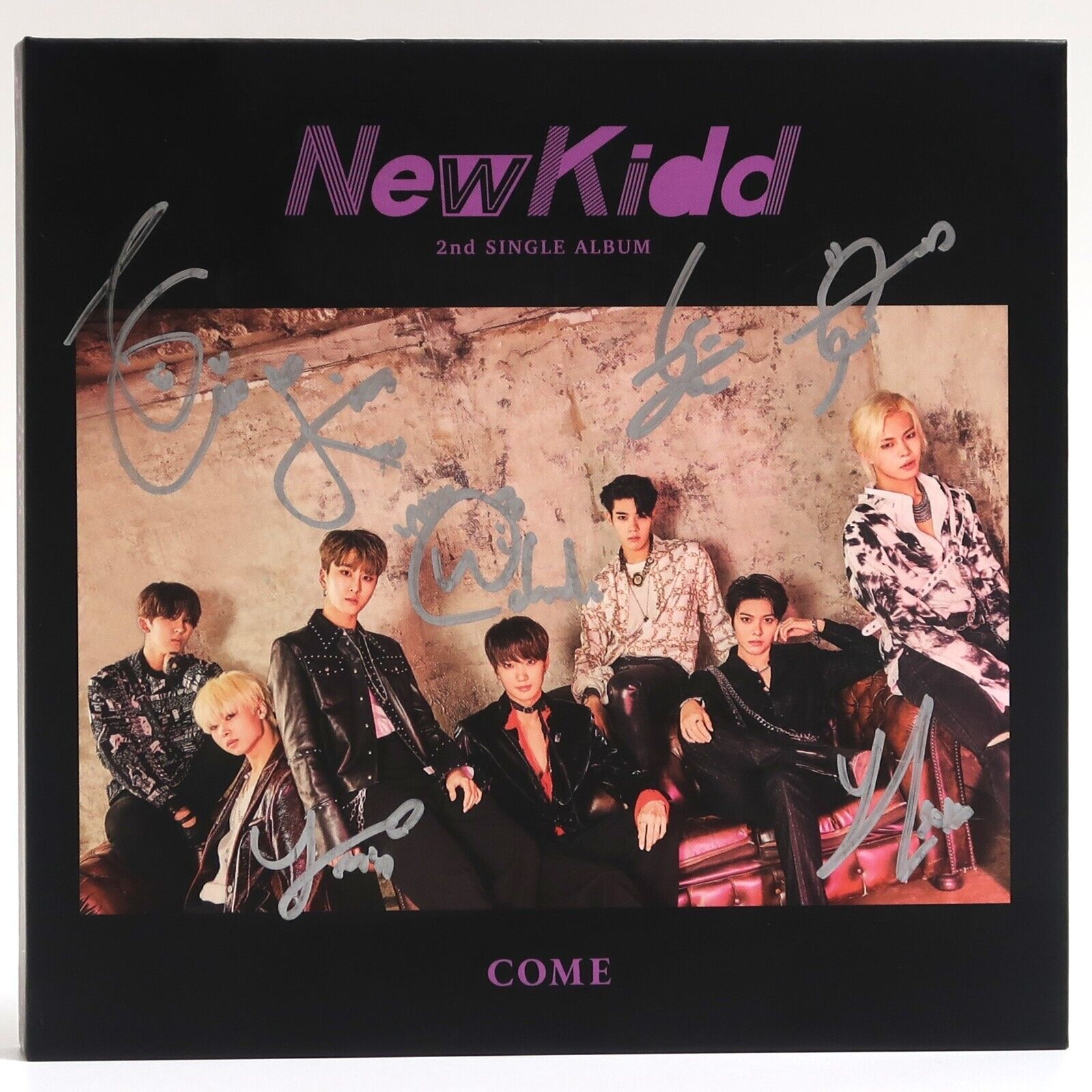 10-4740.jpg NewKidd - Come Signed Autographed CD Single Album Promo 2019 K-Pop