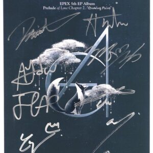 10-4927.jpg Epex - Prelude Of Love Chapter 2: Growing Pains Album Signed Promo CD 2023