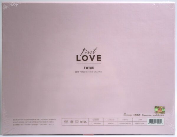 10-5026.jpg Twice 2018 Season's Greetings Goods Set First Love Factory Sealed K-Pop