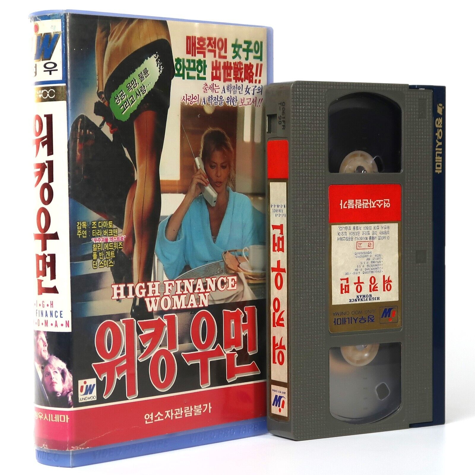 High Finance Woman (1990) Korean VHS [NTSC] Korea Cult Joe D'Amato