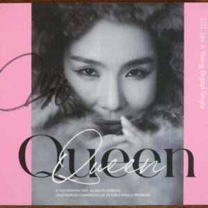 10-537.jpg Lee Ji Young - Queen Signed Autographed CD Digital Single K-Pop 2022 Big Mama