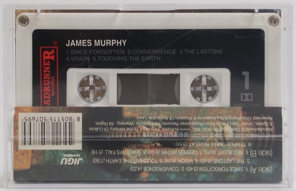 James Murphy - Convergence Album Korean Cassette Tape Korea Metal Obituary