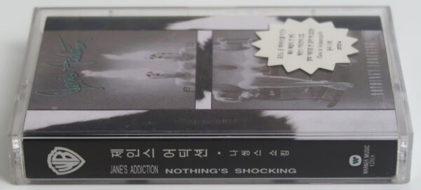 Jane's Addiction - Nothing's Shocking Korean Cassette Tape Korea