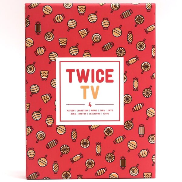Twice TV4 DVD Set Sana Postcard 2017 K-Pop TV 4