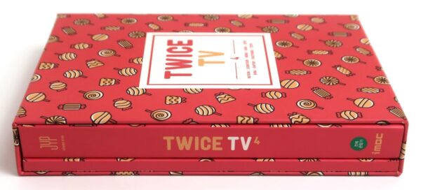 Twice TV4 DVD Set Sana Postcard 2017 K-Pop TV 4