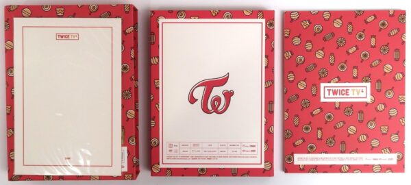Twice TV4 DVD Set Sana Postcard 2017 K-Pop TV 4