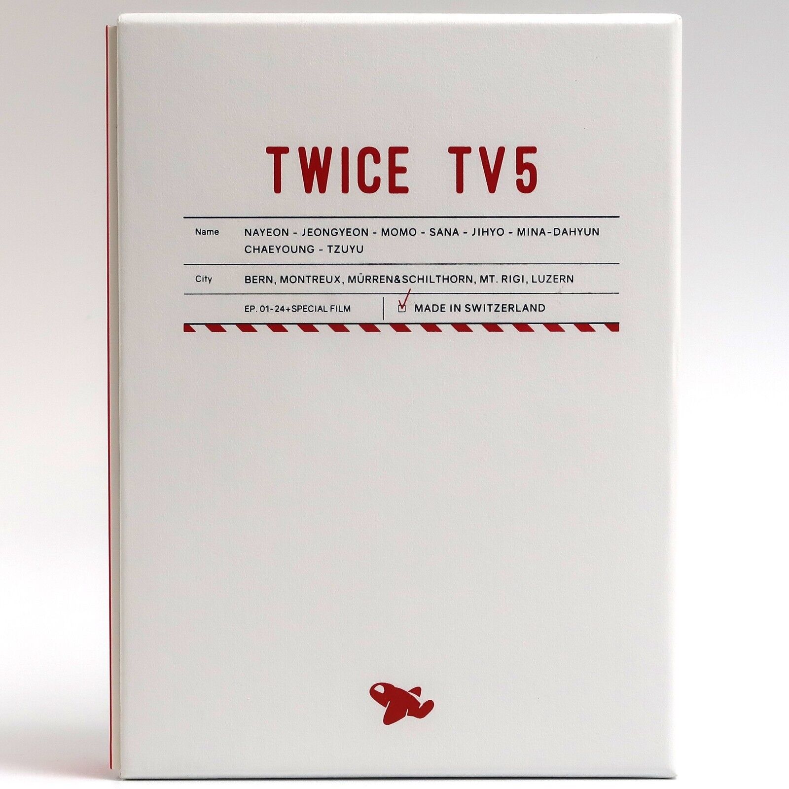 10-5545.jpg Twice TV5 DVD Set No Postcard 2018 K-Pop TV 5 Switzerland