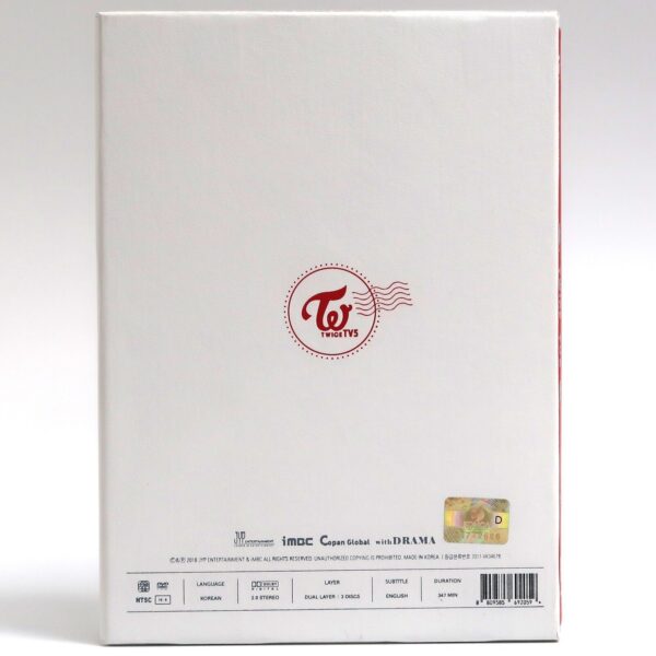 Twice TV5 DVD Set No Postcard 2018 K-Pop TV 5 Switzerland
