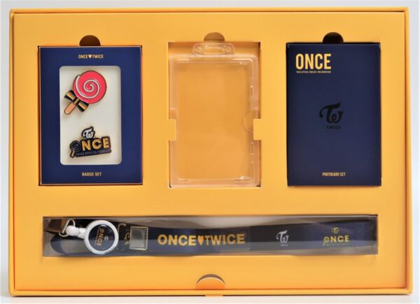 10-5556.jpg Twice Once Official Fanclub 2nd Generation Goods Set Kit Box
