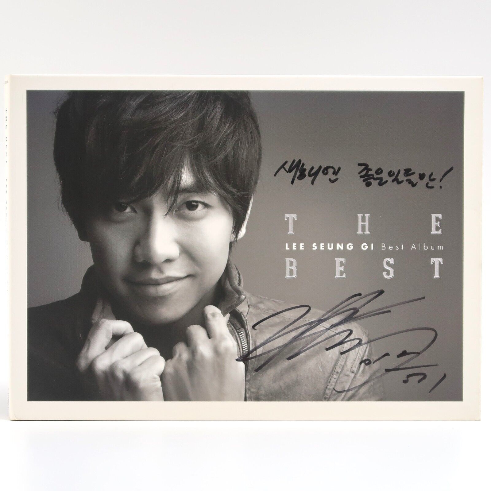 10-5732.jpg Lee Seung Gi - The Best Signed Autographed CD Album K-Pop 2012