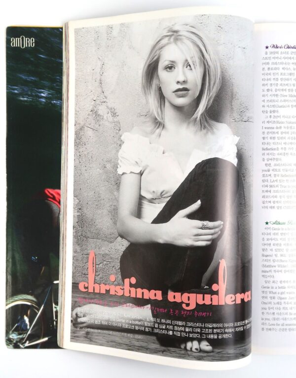 GMV Magazine Korea Christina Aguilera & Britney Spears September 1999 Korean