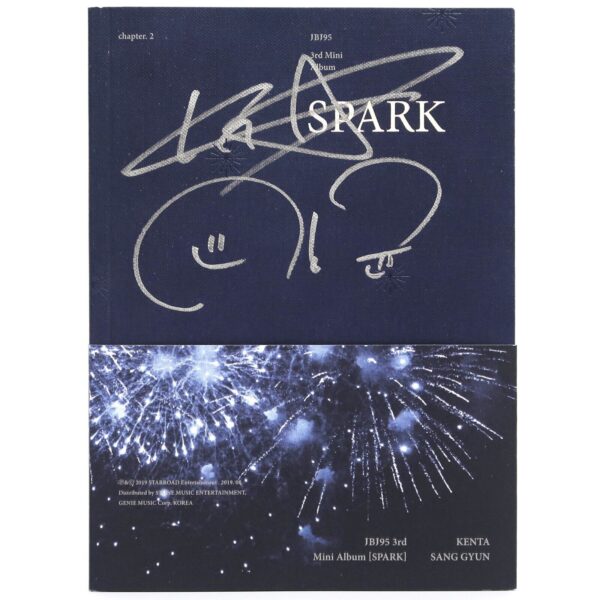 10-61.jpg JBJ95 - Spark (Chapter 2) Signed Autographed CD 3rd Mini Album Promo K-pop 2019