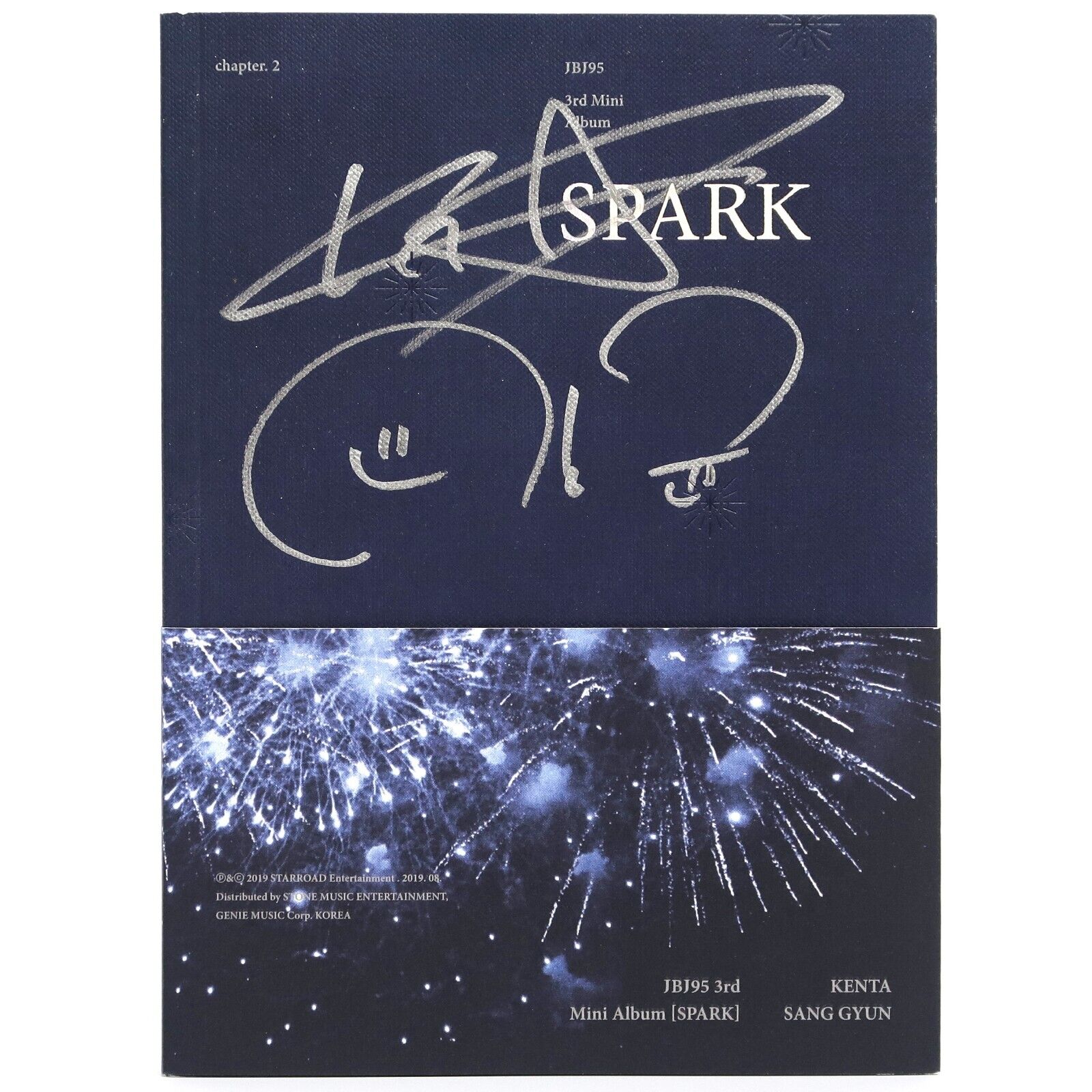10-61.jpg JBJ95 - Spark (Chapter 2) Signed Autographed CD 3rd Mini Album Promo K-pop 2019