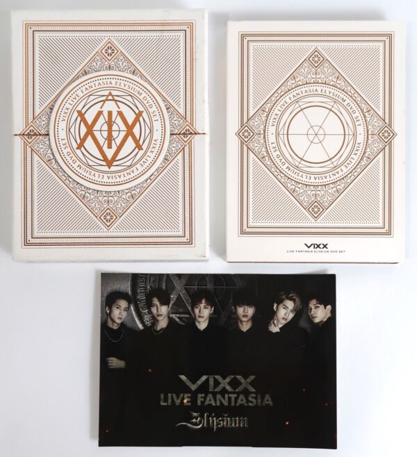 Vixx - Live Fantasia Elysium DVD Set +Standee Photo 2017 K-Pop [read]