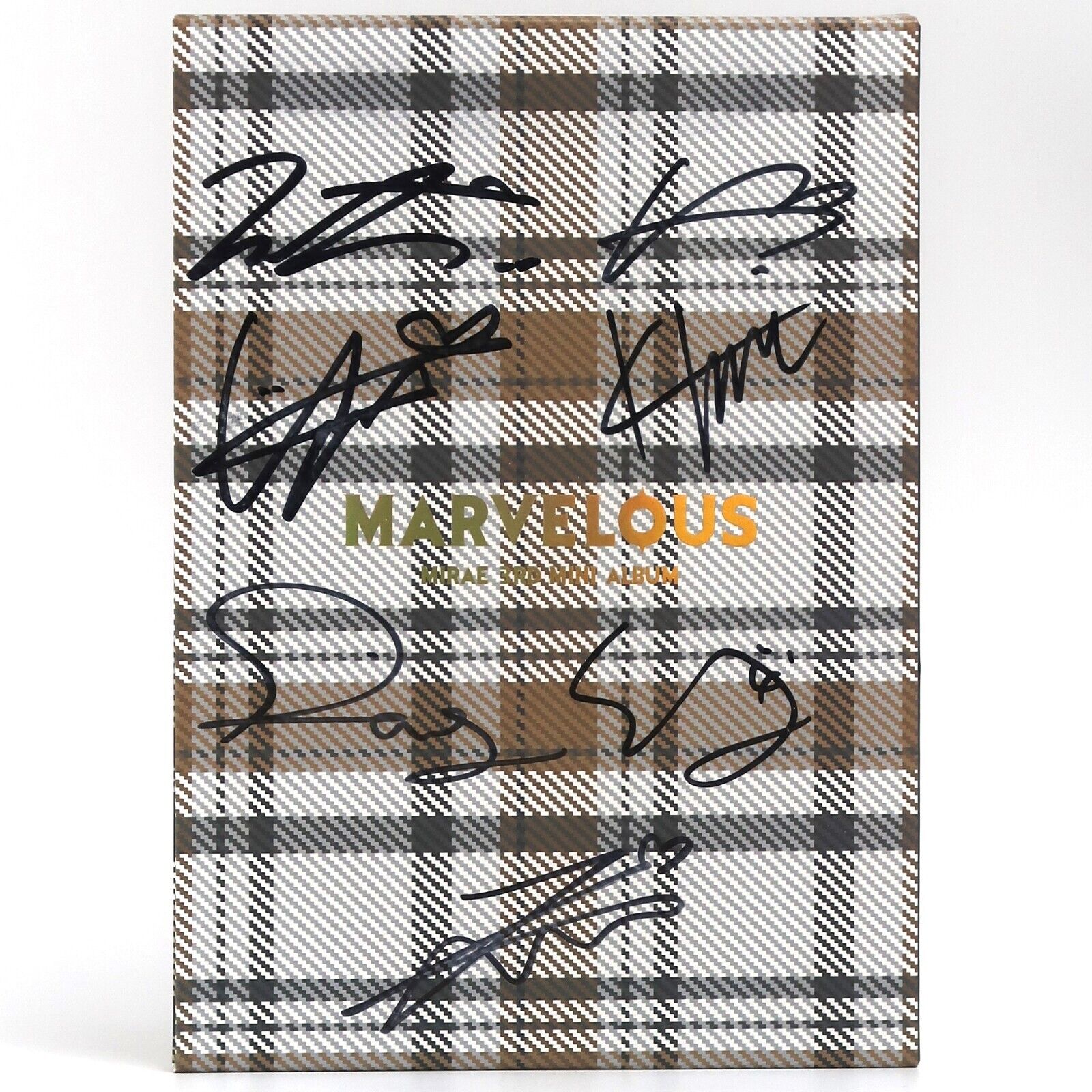 10-6796.jpg Mirae - Marvelous Signed Autographed 3rd Mini Album CD + Message 2022 K-Pop