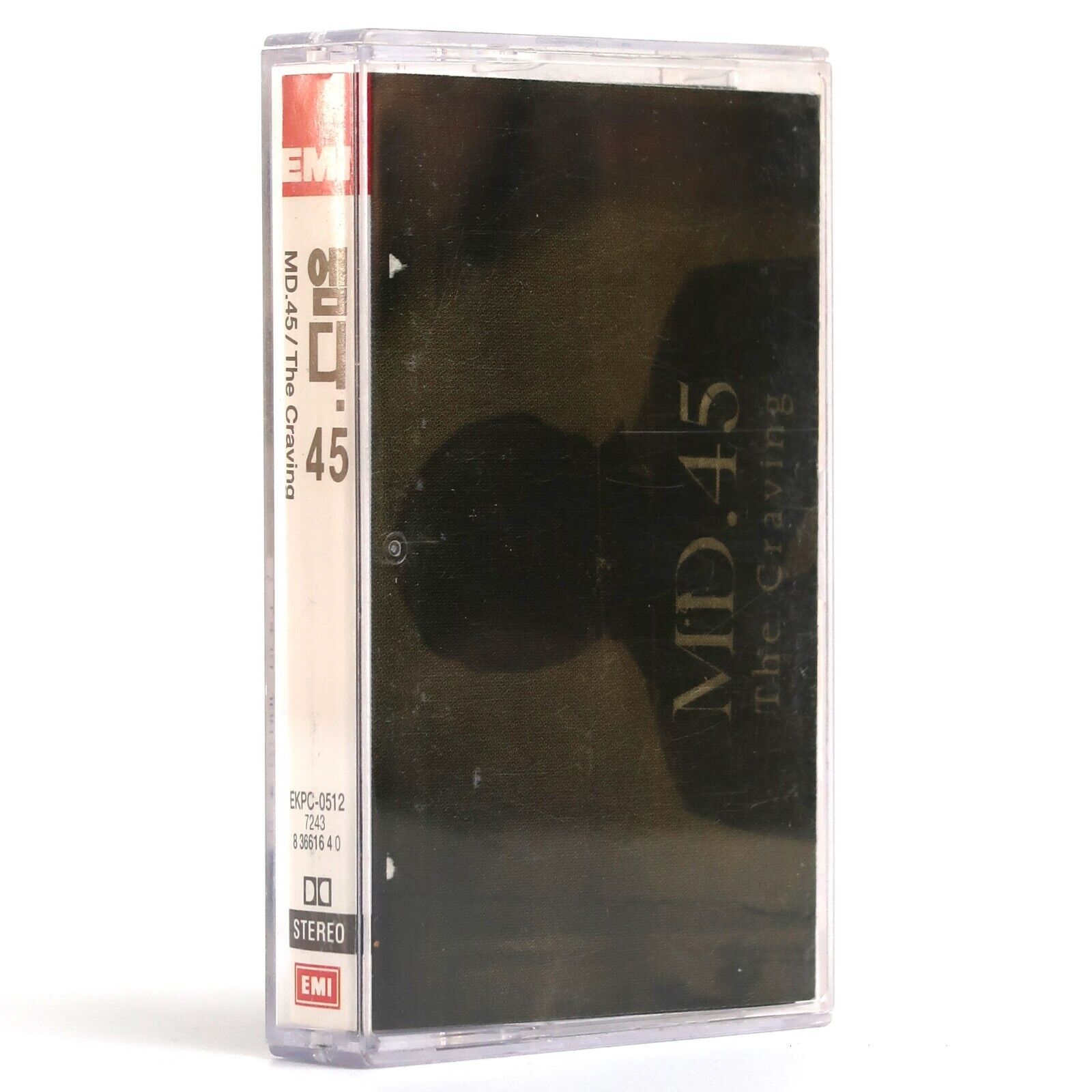 MD.45 - The Craving Korean Cassette Tape Album Korea Megadeth Dave Mustaine