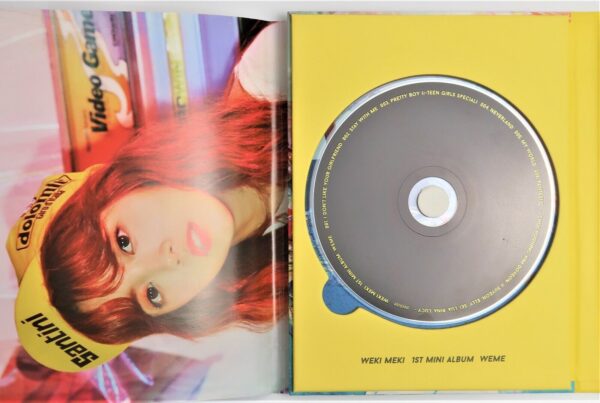 Weki Meki - Weme Signed Autographed CD 1st Mini Album K-Pop 2017