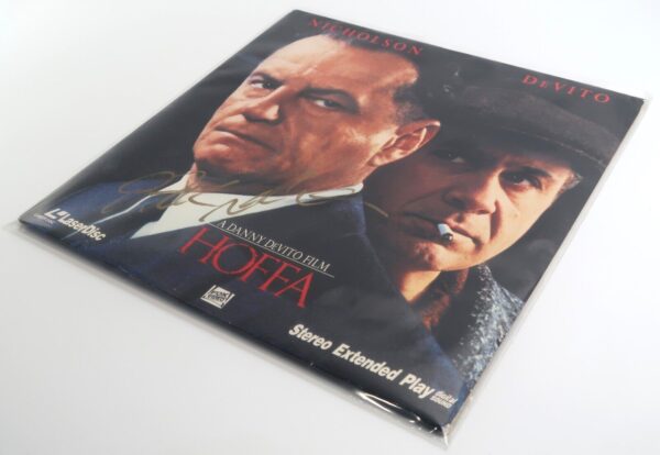 Hoffa (1992) Jack Nicholson Signed Laserdisc LD Sleeve Only Autograph