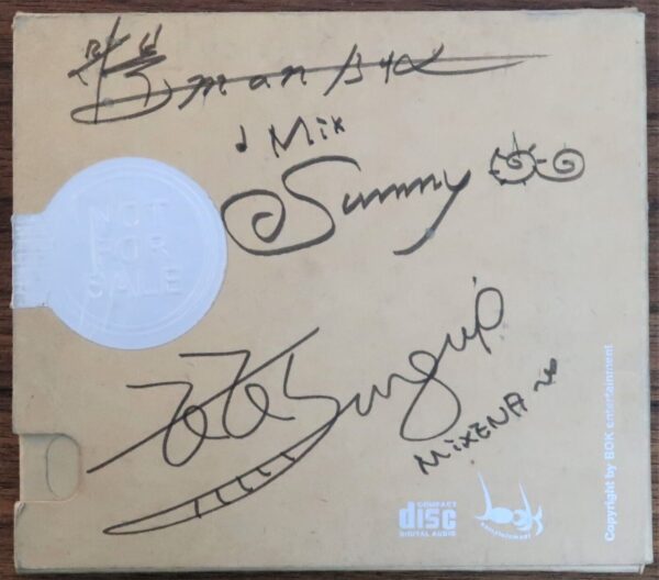 10-812.jpg Mix - First The One Signed Autographed Promo CD Album K-Pop Dance 2003 믹스 1집