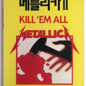 Metallica Kill 'Em All Sheet Music Band Score + Guitar Tab Book Korea